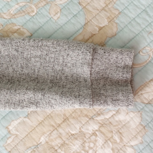 Pink Rose Medium Light Grey Hooded Open Cardigan - Picture 11 of 13